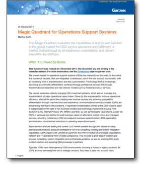 Gartner Magic Quadrant for Operations Support Systems gartner-magic-quadrant-for-operations-support-systems